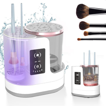PureUV™ Makeup 4-i-1 Brush Cleaner – Med UV Sterilisering & Tørring