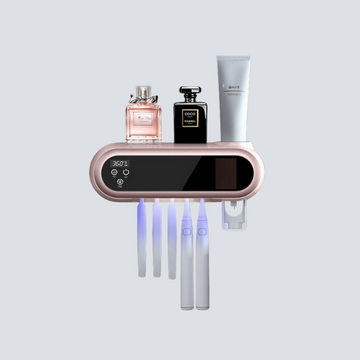 PureUV™ Tandbørste Sterilizer Pro – UV & Ozon Rens med Display